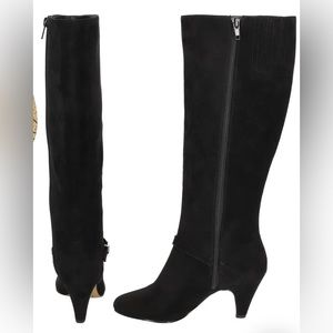 Elegant Black Knee-High Women's Boots